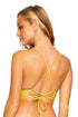 Luli Fama Luli Diva Cross Back Bustier Top